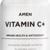 Amen suplemento vitamina C más zinc 120 cápsulas veganas