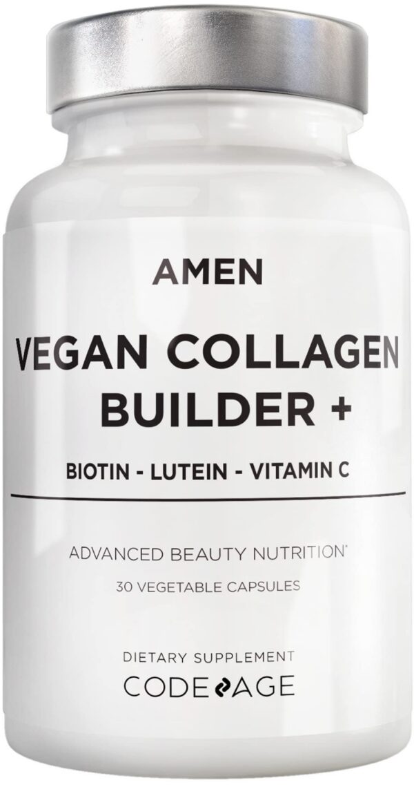 Botella de Amen Vegan Collagen Builder