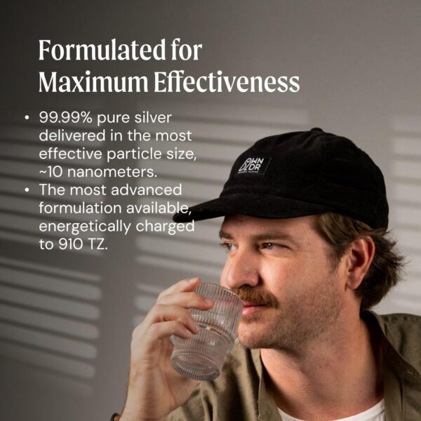 Version 1.0.0 Etiqueta Ameo Life plata coloidal