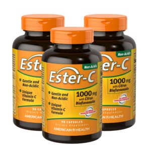 American Health Ester-C 1000 mg paquete 3 x 90 cápsulas
