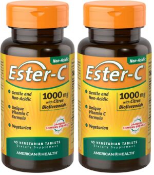 Version 1.0.0 Frente del empaque American Health Ester-C tabletas