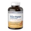 American Health Papaya Enzyme 360 etiqueta lateral