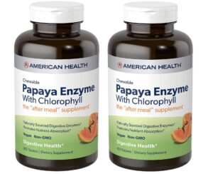 Version 1.0.0 American Health Papaya Enzyme con Clorofila – frontal