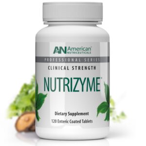 Nutrizyme 120 tabletas caja frontal