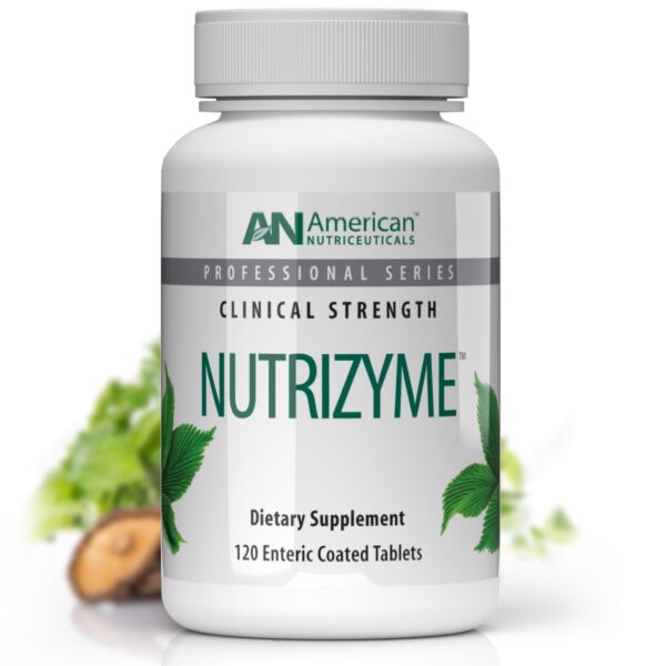 Nutrizyme 120 tabletas caja frontal