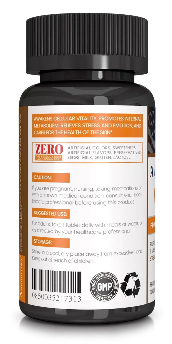 Etiqueta Amerrition VBMULEX+ vitamina B