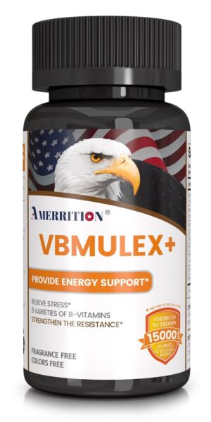 Tabletas Amerrition VBMULEX+ vitamina B - frasco