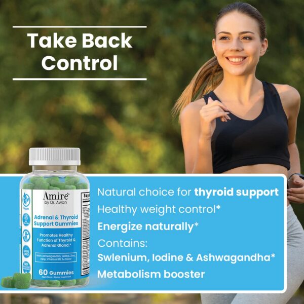 Caja Amire gomitas tiroides