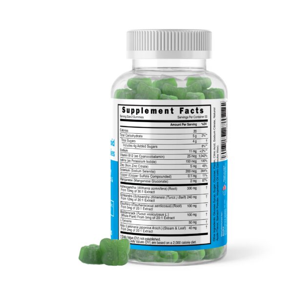 Etiqueta Amire gomitas tiroides