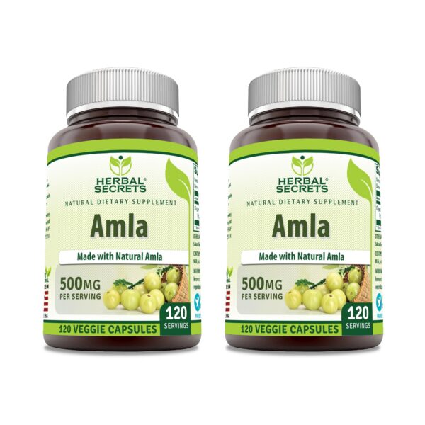 Cápsulas Amla 500 mg