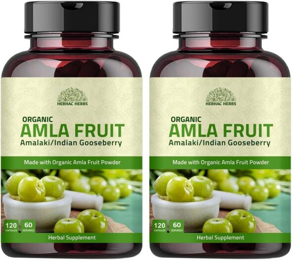 Version 1.0.0 Capsulas amla Amalaki frasco