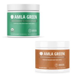 Amla Green polvo suplemento antioxidante orgánico té verde