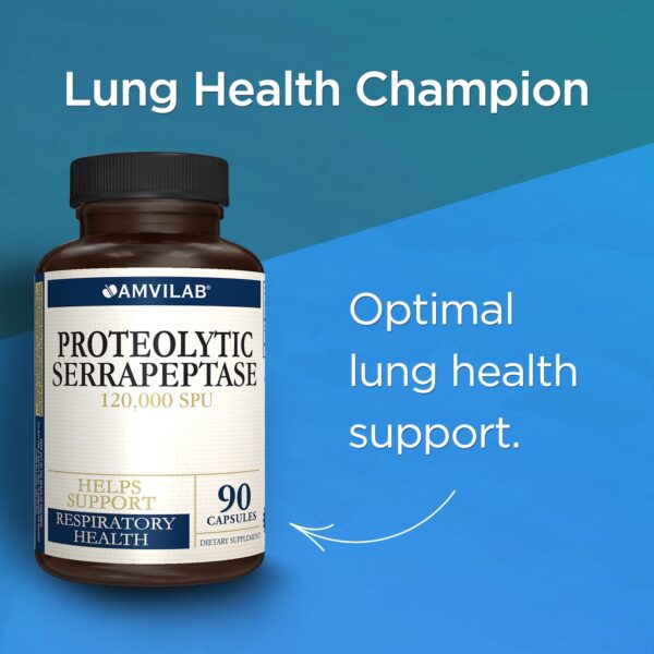 Cápsulas AMVILAB Serrapeptase