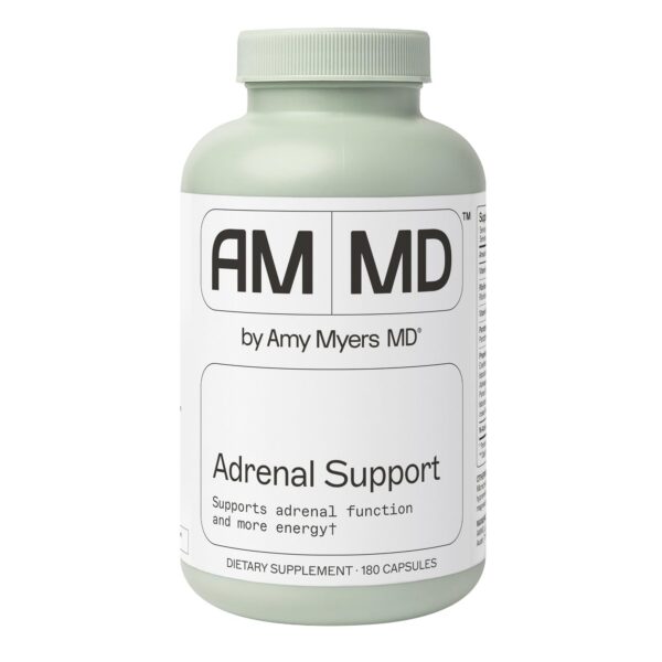 Version 1.0.0 Frente de la etiqueta Adrenal Support
