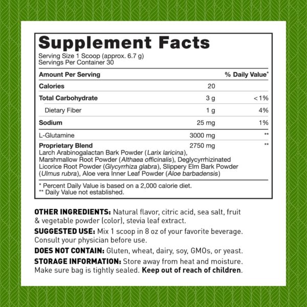 Frasco Amy Myers MD Leaky Gut Revive suplemento salud intestinal