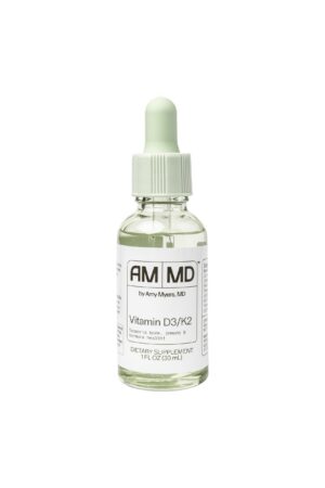 Frontal de Amy Myers MD Vitamin D3/K2 líquido