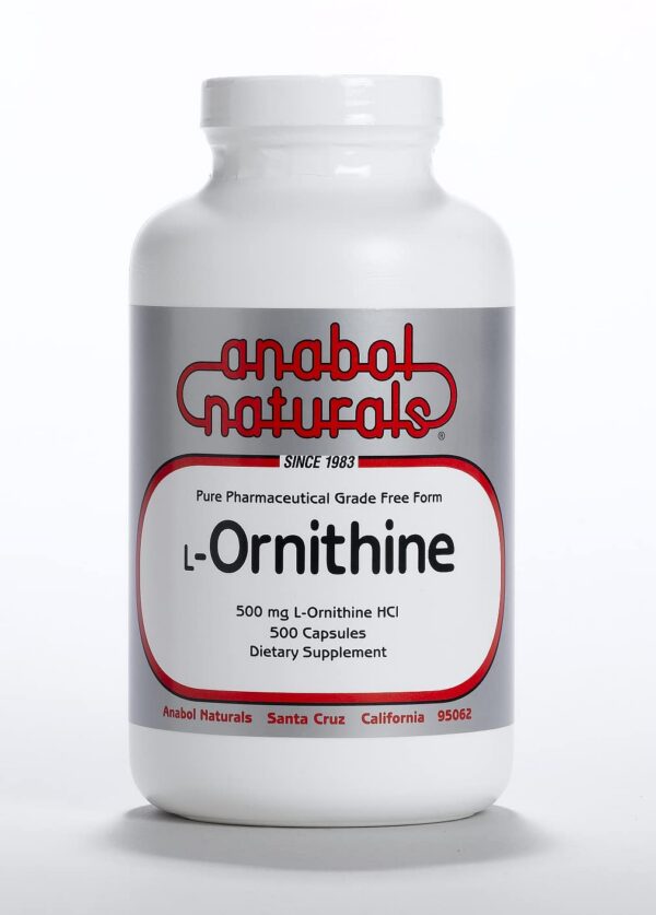Version 1.0.0 Frontal del envase L-Ornitina Anabol Naturals