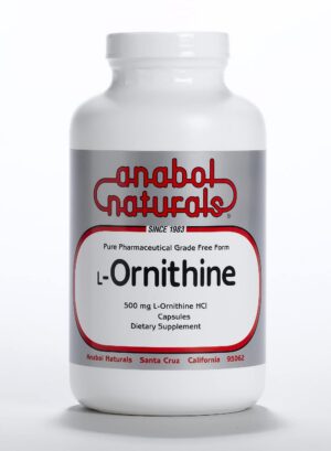 Version 1.0.0 Frasco de Anabol Naturals L-ornitina 100 cápsulas
