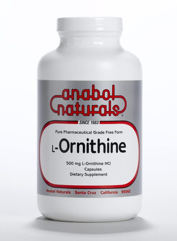 Version 1.0.0 Frasco de Anabol Naturals L-ornitina 100 cápsulas