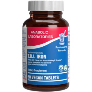 Version 1.0.0 Frasco del suplemento de hierro de liberación lenta