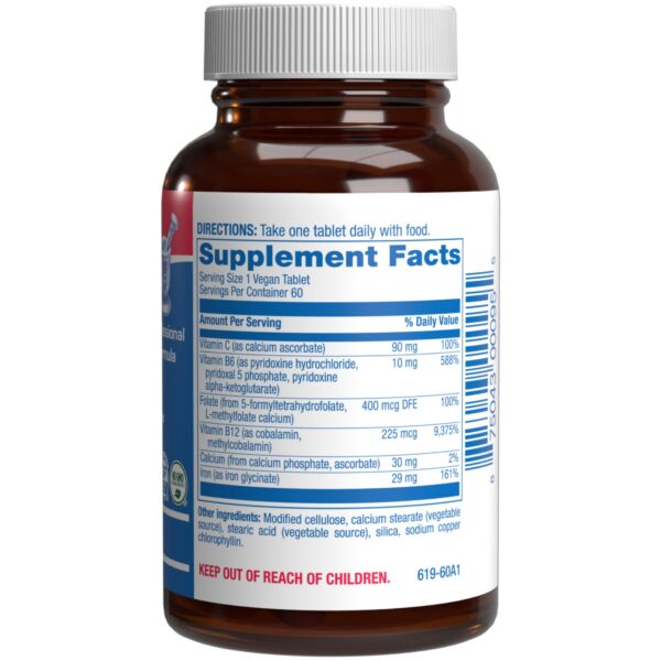 Frasco y etiqueta del producto