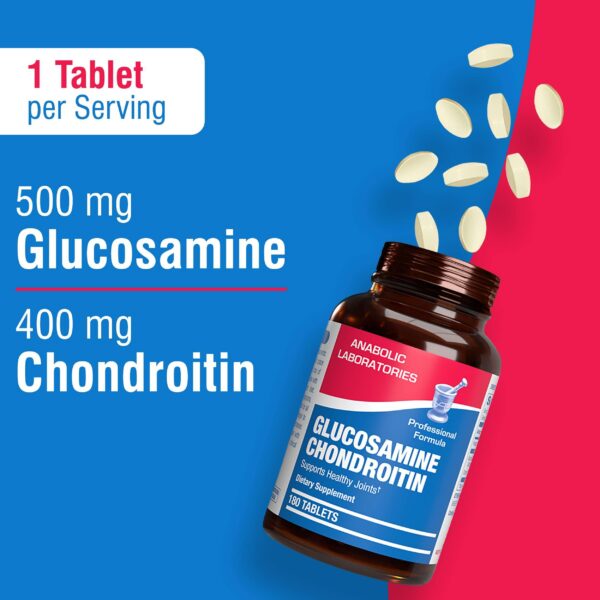 Detalle de tabletas glucosamina