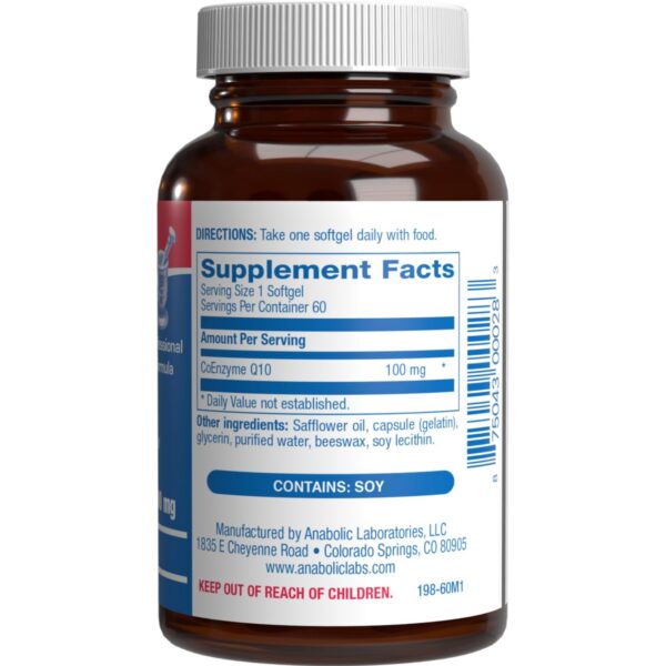 Version 1.0.0 Softgels CoQ10 100 mg