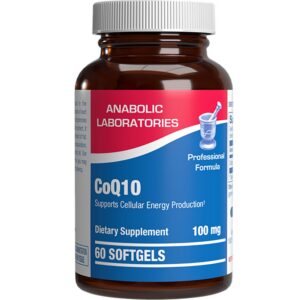 Frente del envase CoQ10 100 mg Softgels