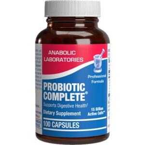 Frasco de probióticos 4 en 1 Anabolic