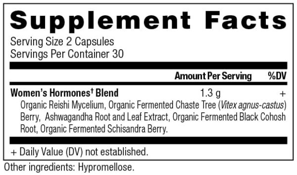 Ancient Nutrition Women's Hormones suplemento para energía y estrés