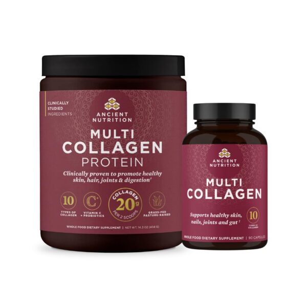 Polvo Multi Collagen Peptides de Ancient Nutrition