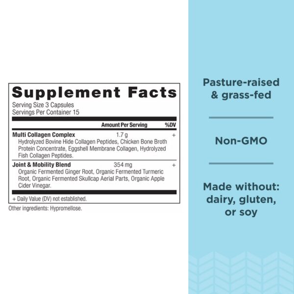 Version 1.0.0 Etiqueta del producto Multicolágeno Joint + Mobility