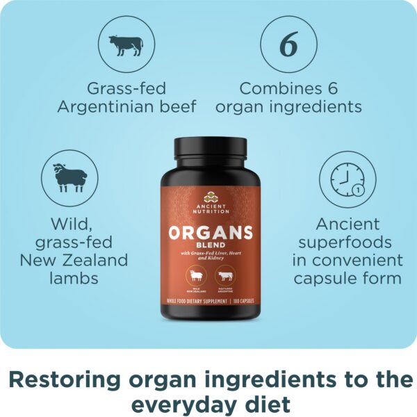 Version 1.0.0 Etiqueta del frasco de Organ Supplements