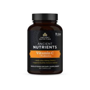 Version 1.0.0 Ancient Nutrition probióticos y vitamina c suplemento 30 porciones