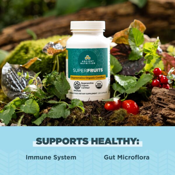 Frasco con información de los ingredientes