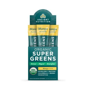 Version 1.0.0 Ancient Nutrition SuperGreens Frontal del Envase