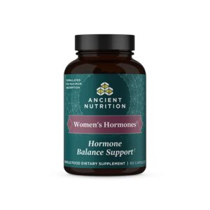 Version 1.0.0 Ancient Nutrition Women's Hormones suplemento cápsulas botella