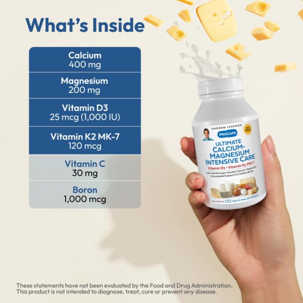 Version 1.0.0 Cápsulas calcio magnesio d3 k2 mk7