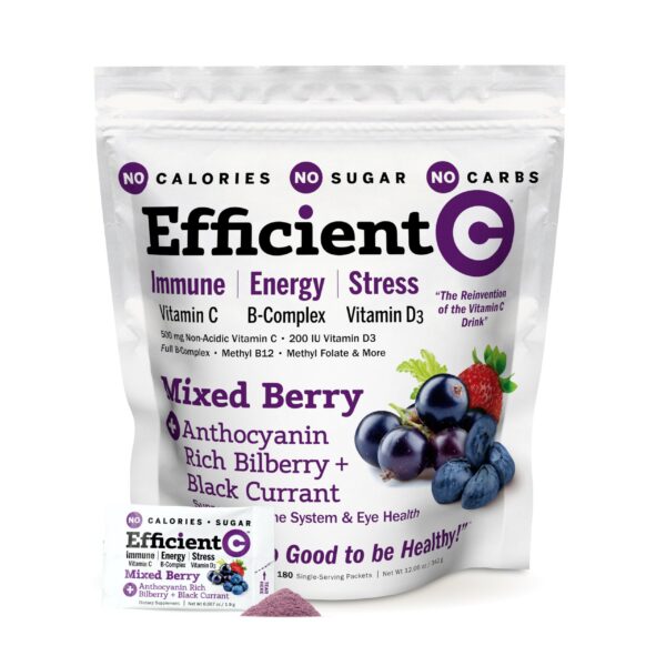 Version 1.0.0 Andrew Lessman Efficient C sobres mezcla de bayas paquete 90