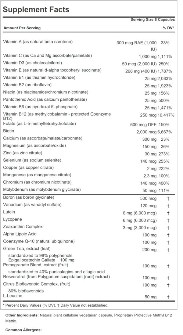 Etiqueta de Andrew Lessman Elite 100