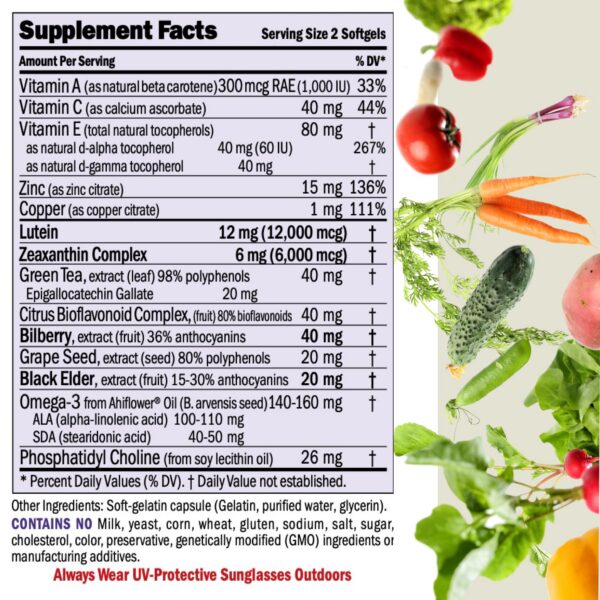 Version 1.0.0 Etiqueta de ingredientes Eye Support