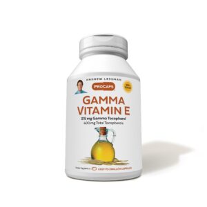 Botella ANDREW LESSMAN Gamma Vitamina E 360 cápsulas blandas