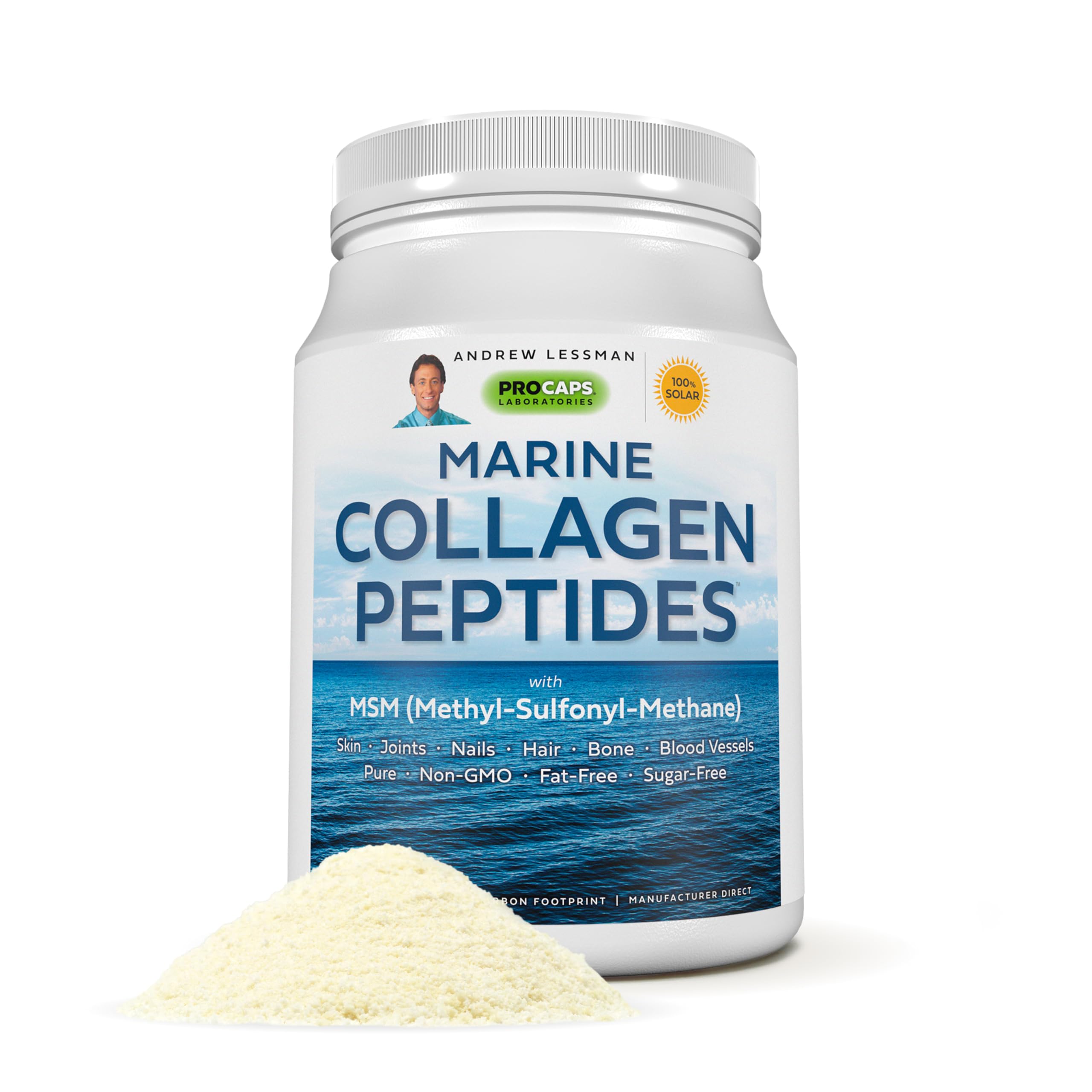 ANDREW LESSMAN Marine Collagen Peptides MSM