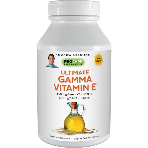 Frasco Ultimate Gamma Vitamina E 30 cápsulas blandas