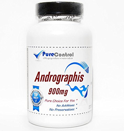 Andrographis 900mg 200 cápsulas puro suplementación inmunidad