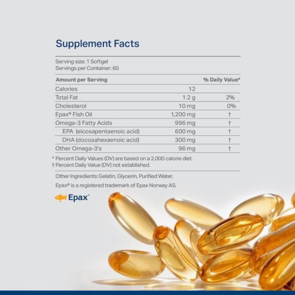 Cápsula blanda Omega-3 de Anew Vita detalle