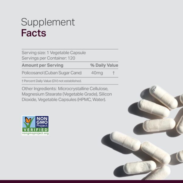 Version 1.0.0 Etiqueta de Anew Vita Policosanol