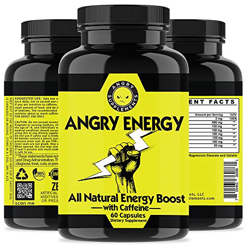 Caja Angry Energy Angry Supplements suplemento energía natural
