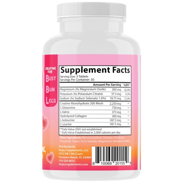 Cápsulas de Better Booty BBL Tablets en imagen