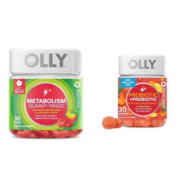Version 1.0.0 Anillos metabolismo OLLY con vinagre sidra de manzana y vitamina b12